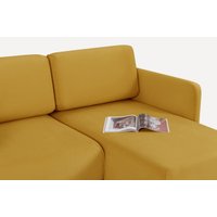 Угловой диван Divan Нордика мини Velvet Yellow 264430 (желтый)