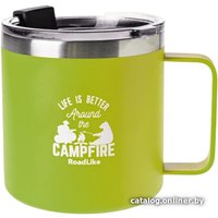 Термокружка RoadLike Camp 415мл (зеленый)