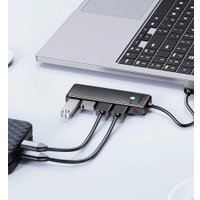 USB-хаб Orico PAPW4A-U3-015-BK-EP