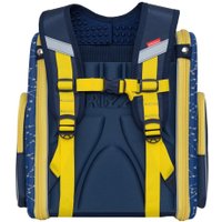 Школьный рюкзак Grizzly RAr-081-1 (темно-синий)