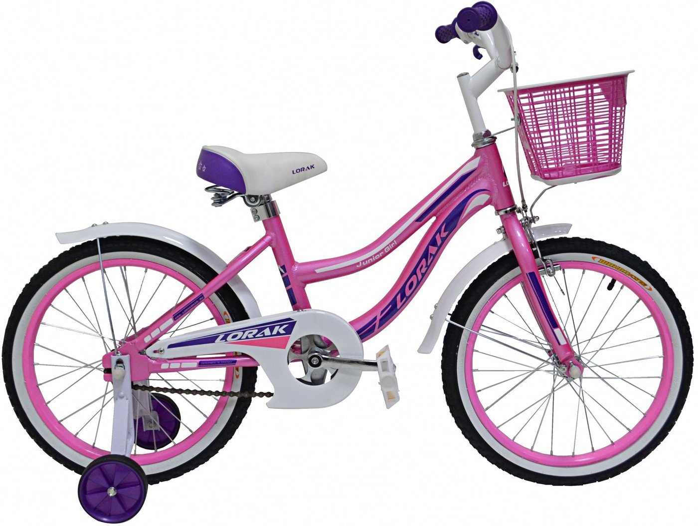 

Детский велосипед Lorak Junior 20 Girl 2020 (розовый)