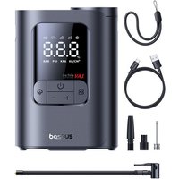 Автомобильный компрессор Baseus GoTrip VA1 Super Mini Cordless Inflator 22-Cylinder Cosmic Black C0119601