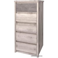 Комод Anrex Jazz 5S/56 (каштан найроби оникс)