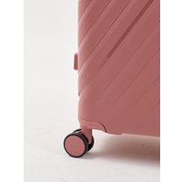 Чемодан-спиннер L'Case Basel 26 (M, розовый)