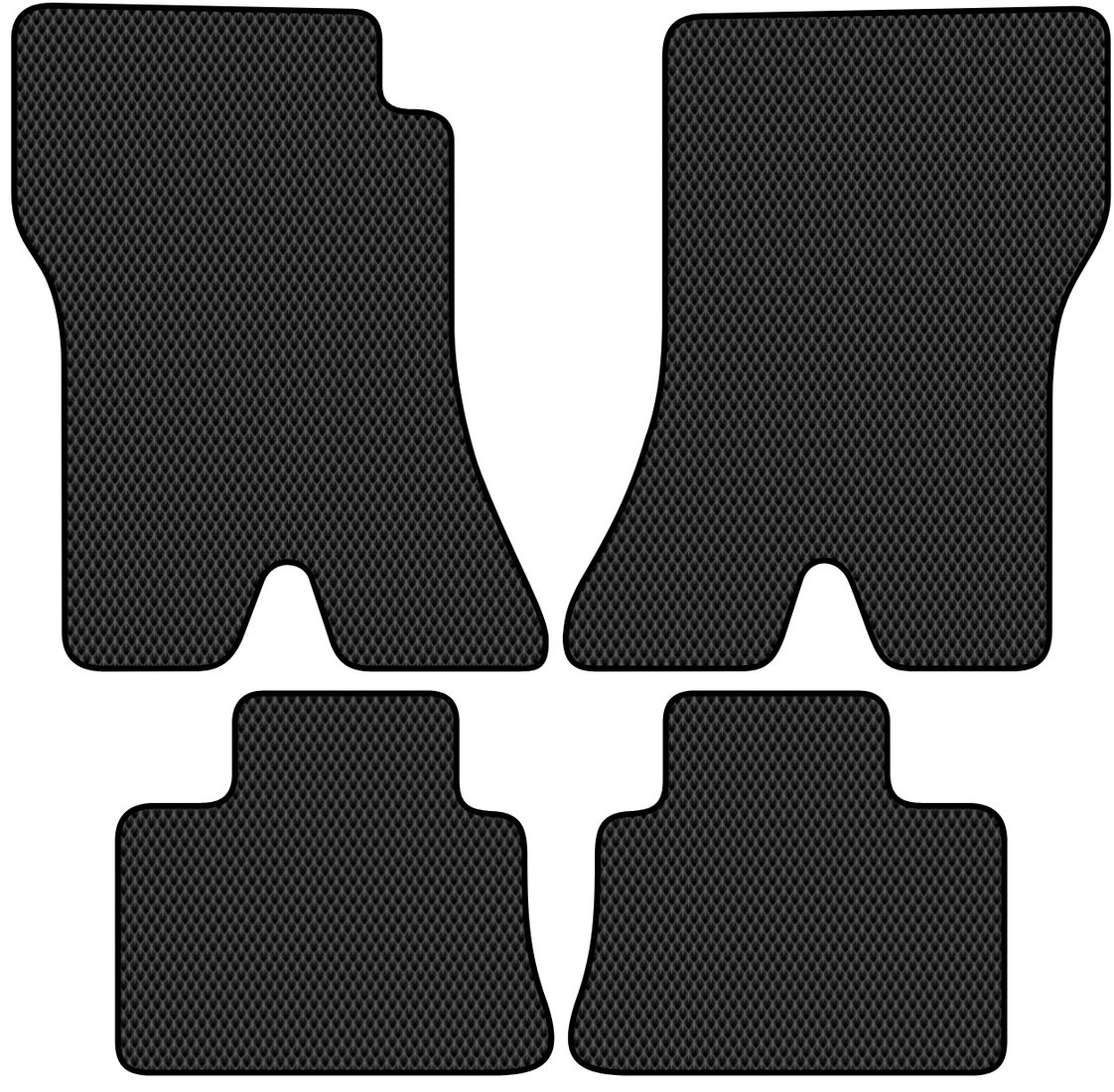 

Комплект ковриков для авто Alicosta ГАЗ 31105 Волга (седан) 2003 - 2007 (черный, ромб)