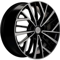 Литые диски Khomen KHW1717 Chery Tiggo 17x7" 5x108мм DIA 60.1мм ET 45мм Black FP