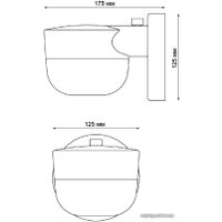 Уличный настенный светильник Novotech Opal 358450