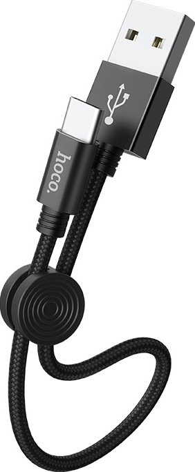 

Кабель Hoco X35 USB Type-A - USB Type-C (0.25 м, черный)