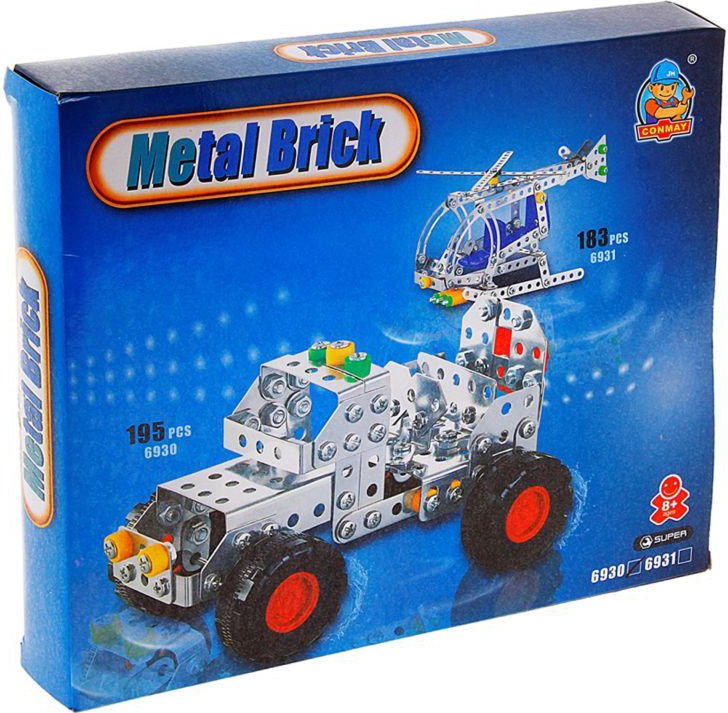

Металлический конструктор Sima-Land Машина 409365