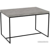 Кухонный стол TMB Loft Фрэйм Black (бетон чикаго светло-серый)