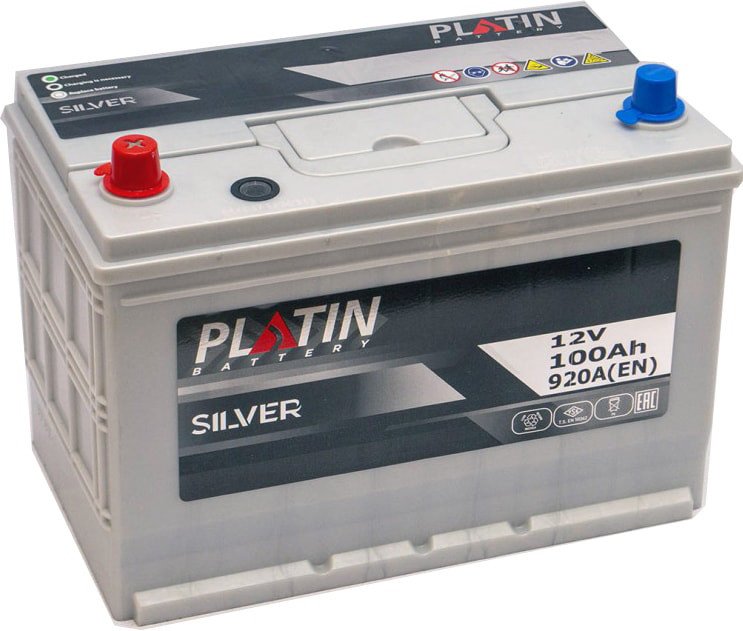 

Автомобильный аккумулятор Platin Asia Silver L+ (100 А·ч)