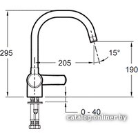 Смеситель Jacob Delafon Nateo E76250-CP