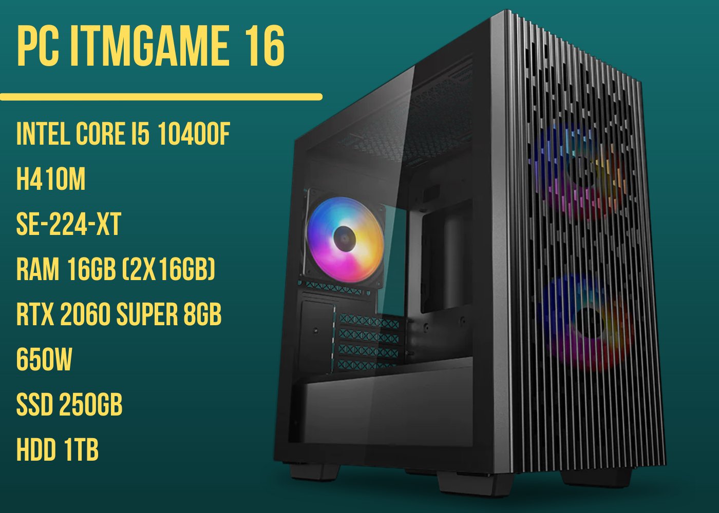 

Компьютер ITM PC ITMGAME 16