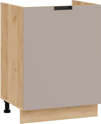 

Шкаф напольный Трия Гренада с одной дверью 1Н6М (дуб крафт золотой/холст латте)