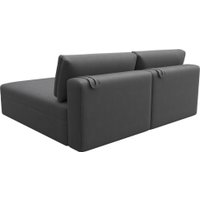 Угловой диван Лига диванов Лига-060 НПБ угол универсальный 129505 (замша Joly 13 серый)