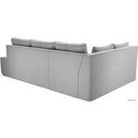 Угловой диван Mebelico Амадэус 109702 (левый, экокожа, белый)