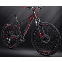 Велосипед LTD Rocco 960 29 (черный/красный, 2019)