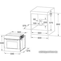 Электрический духовой шкаф Akpo PEA 7008 MMD01 BL