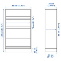 Стеллаж Ikea Havsta S79534641