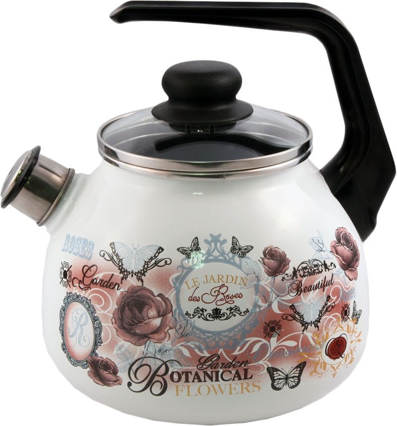 

Чайник со свистком Appetite Roses 4с209я