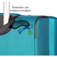 Чемодан 4 ROADS 6127-M 64 см (петролеум)