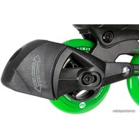 Роликовые коньки Powerslide Phuzion Universe 940688 (р. 33-36, зеленый)