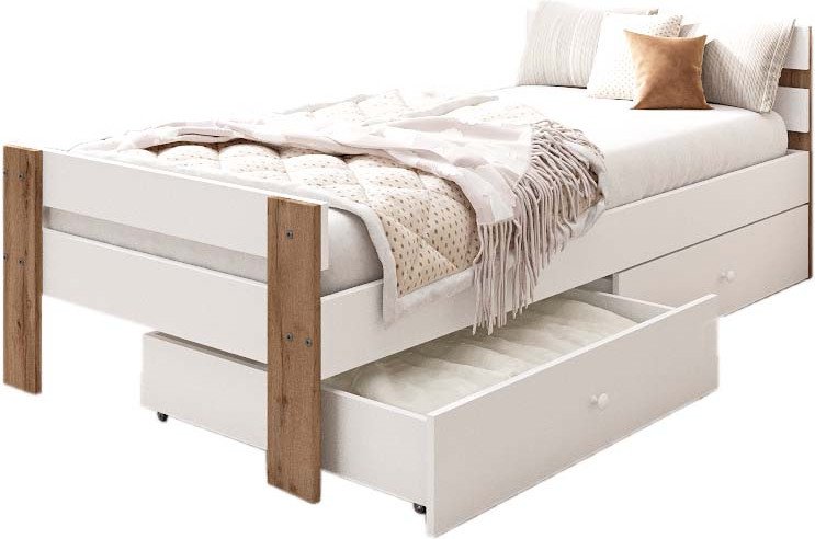 

Кровать EcoWood Сидней-2 с ящиками 80х180 ECO.001.00055.80-180.101SE/376WML