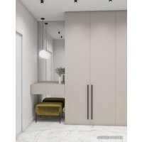 Банкетка Hype Mebel Баг (черный/черный)