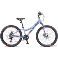 Велосипед Stels Navigator 430 MD 24 V010 2021 (голубой)