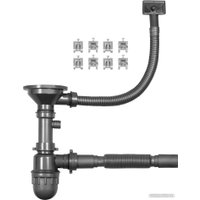 Кухонная мойка ARFEKA AF 520*490 + AF FSS304 + ZP DS BLACK PVD NANO