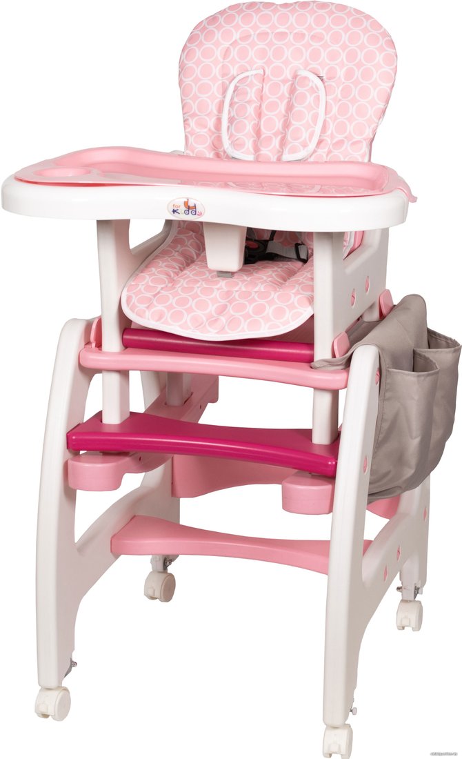 Трансформер ForKiddy Active Comfort 5 в 1 (розовый в круги)