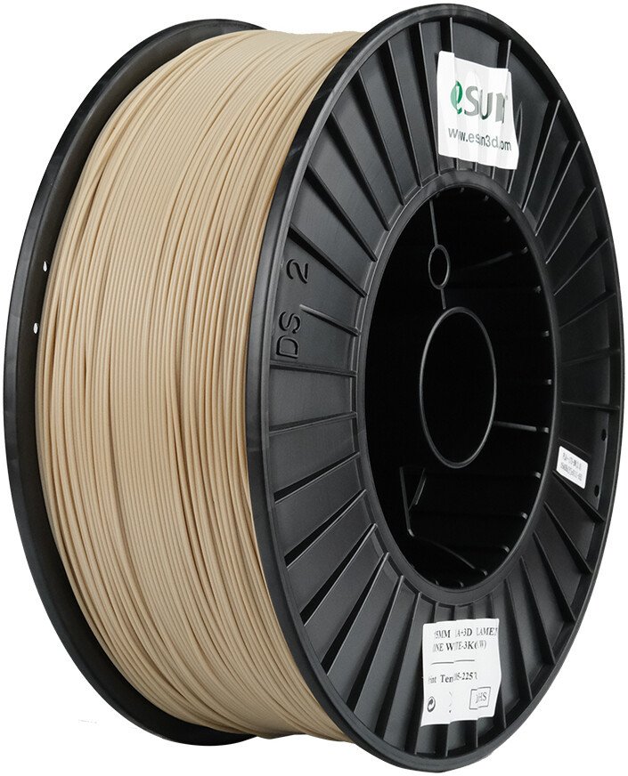 Филамент eSUN PLA+ PLA+175O-BW3B1 (1.75 мм, 3 кг, белая кость)