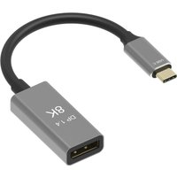 Адаптер VCOM CU480M USB Type-C - DisplayPort (0.15 м, серый)
