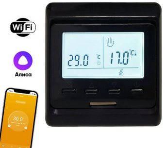 Терморегулятор Velta МК60Е Wi-Fi (черный)