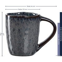 Чашка Leonardo Matera 018594 (антрацит)