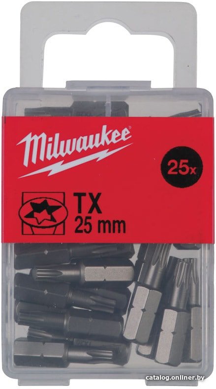 Набор бит Milwaukee 4932399599 (25 предметов)