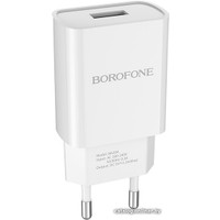Сетевое зарядное Borofone BA20A (белый)
