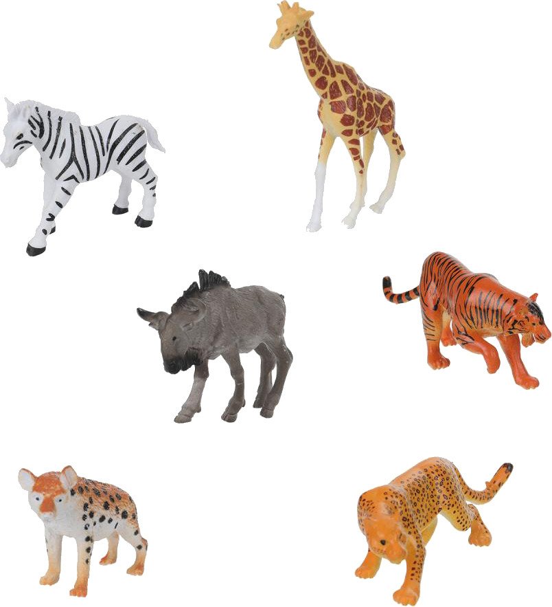 

Набор фигурок Рассказы о животных Дикие животные YG97747-R (6шт)