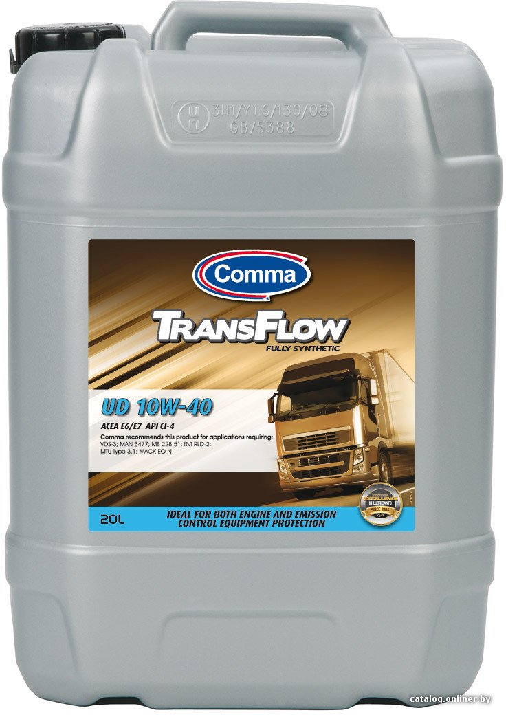 Моторное масло Comma Transflow UD 10W-40 20л