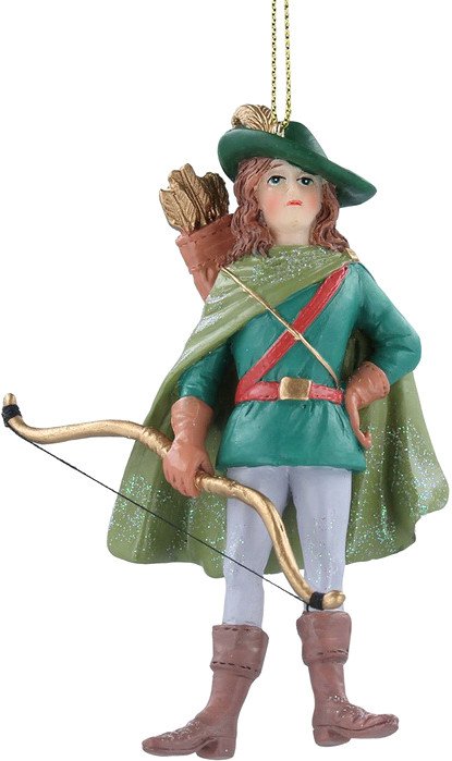 

Елочная игрушка Gisela Graham Fairy Tales. Робин Гуд 13575