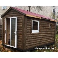 Русская баня Банилюкс Эконом 2.4x3 м