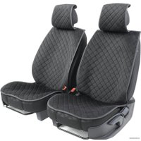 Накидка на автомобильное сидение Car Performance CUS-1012 BK/BK (алькантара, черный)