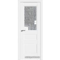 Межкомнатная дверь ProfilDoors 67U L 60x200 (аляска/стекло дождь белый)