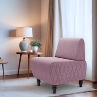 Интерьерное кресло MONOFIX Буно кресло (велюр/сиреневый №28)