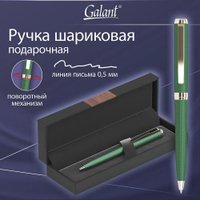 Ручка шариковая Galant 144175 (корпус изумруд/детали золото)