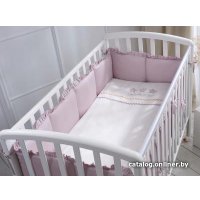 Детский комплект постельного белья Perina Toys Sateen Collection 6 придметов (сиреневый)