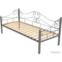 Кровать-тахта Князев Мебель Валенсия 90x190 ВАЯ.90.190.С (серый муар)