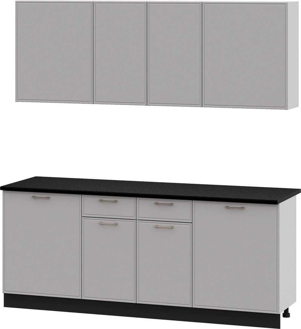 

Готовая кухня Mio Tesoro Адель 2.0м (белый/нео/черный)