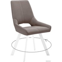 Стул DikLine 268 (Z48 капучино/ножки белые)