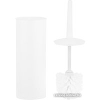 Ершик для унитаза Perfecto Linea Solid 43-196010 (снежно-белый)